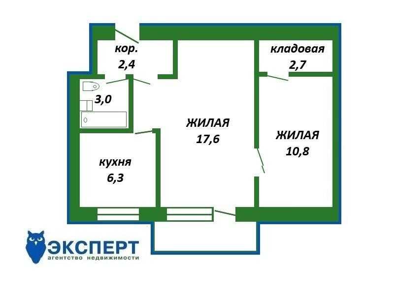 Квартира в хорошем расположении