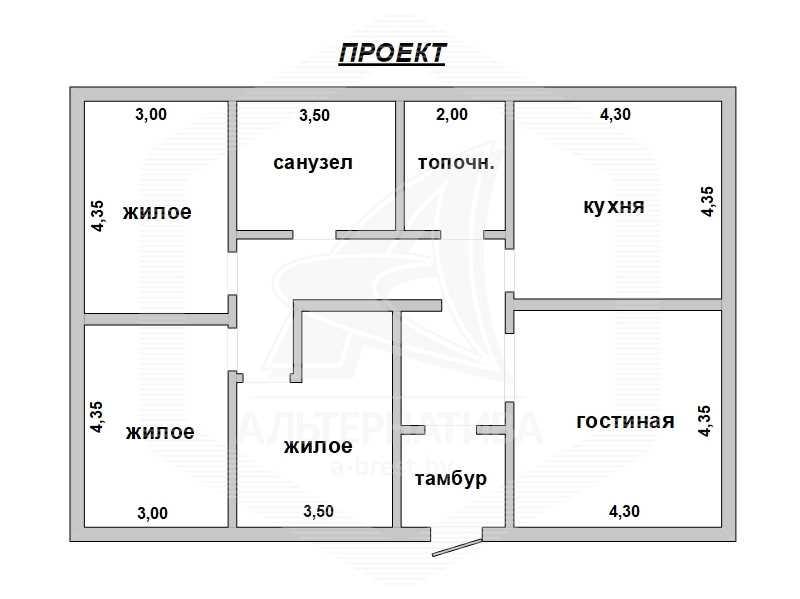 Продажа коробки дачного дома в Бресте, Юго-Западная часть города