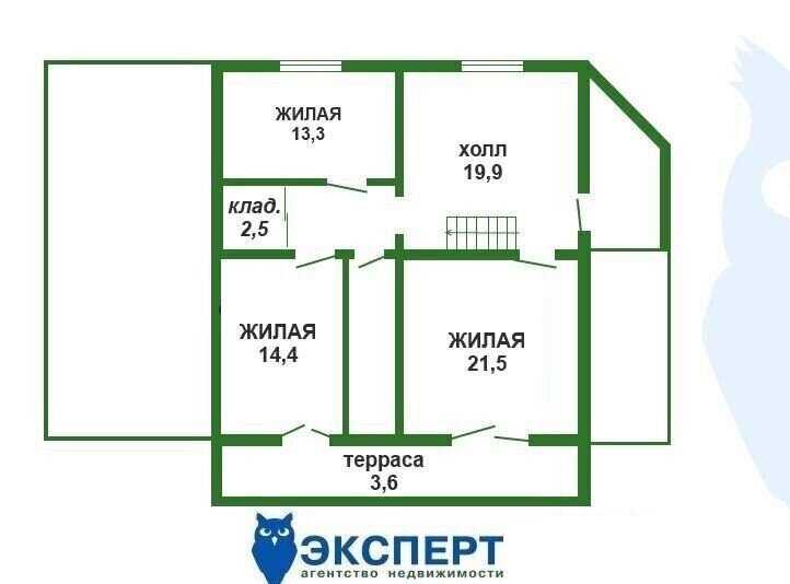 Продажа коттеджа, д. Юхновка, ул. Каштановая, дом 10