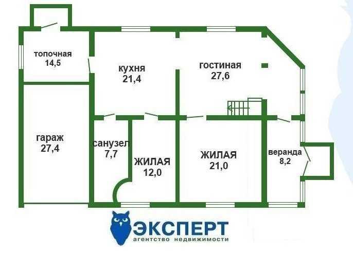 Продажа коттеджа, д. Юхновка, ул. Каштановая, дом 10