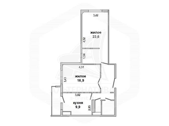 2-комнатная квартира, г. Брест, ул. Пионерская, 2021 г.п., 8 / 11 пане