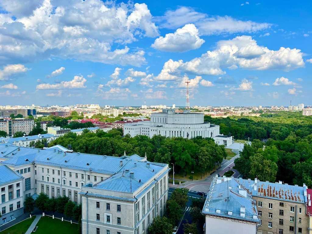 Квартира в самом центре Минска с панорамным видом.