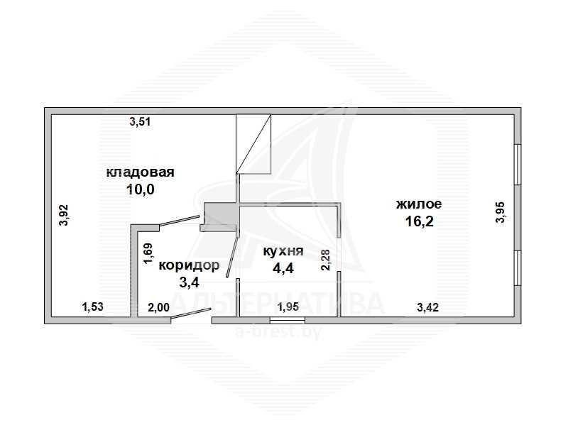 Продажа участка со строением под снос в Брестском районе, Высоковское 