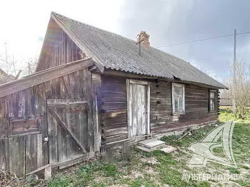 Дом под снос в Жабинковском р-не. 1960 г.п. 1 этаж. Общ.СНБ - 39,7 кв.