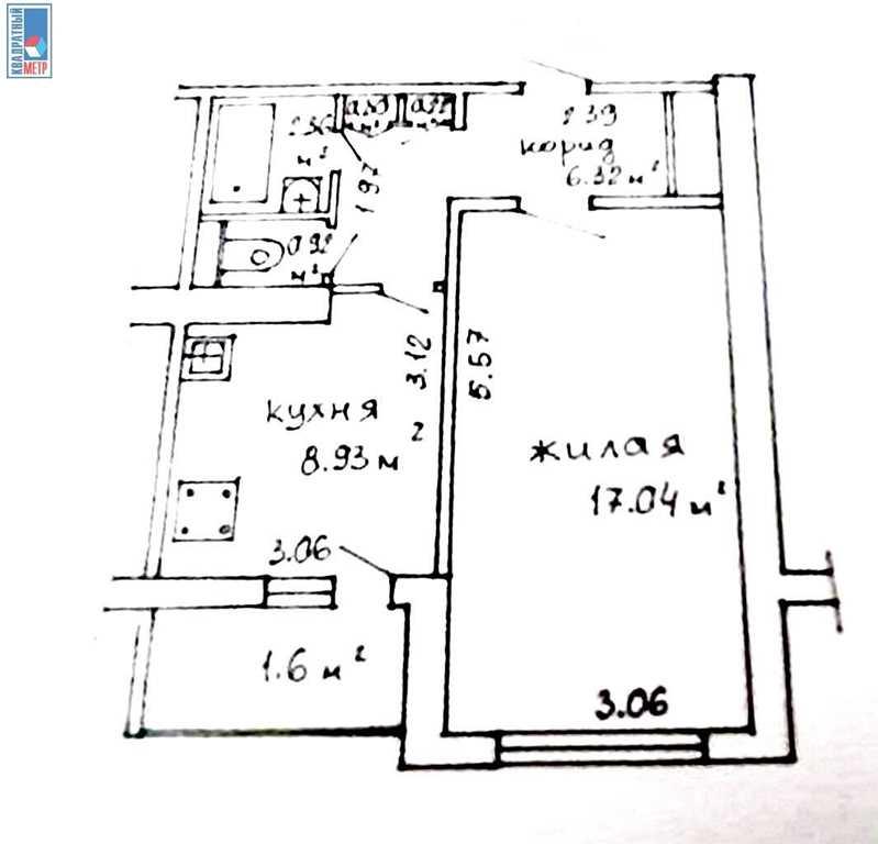 Продажа 1 комнатной квартиры в г. Минске, просп. Независимости, дом 14